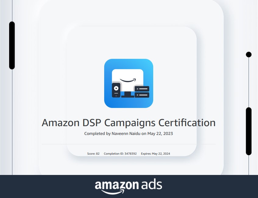 Amazon DSP Certification